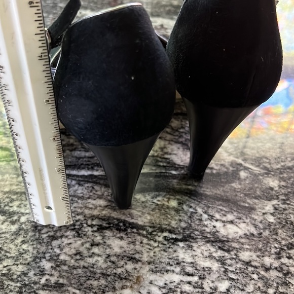 Franco Sarto Black Suede 9M - Picture 4 of 10